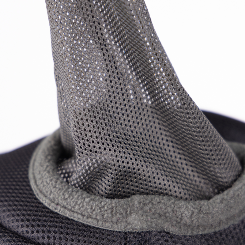 Shires Air Motion Fly Mask with Ears and Fringe - Khaki-6