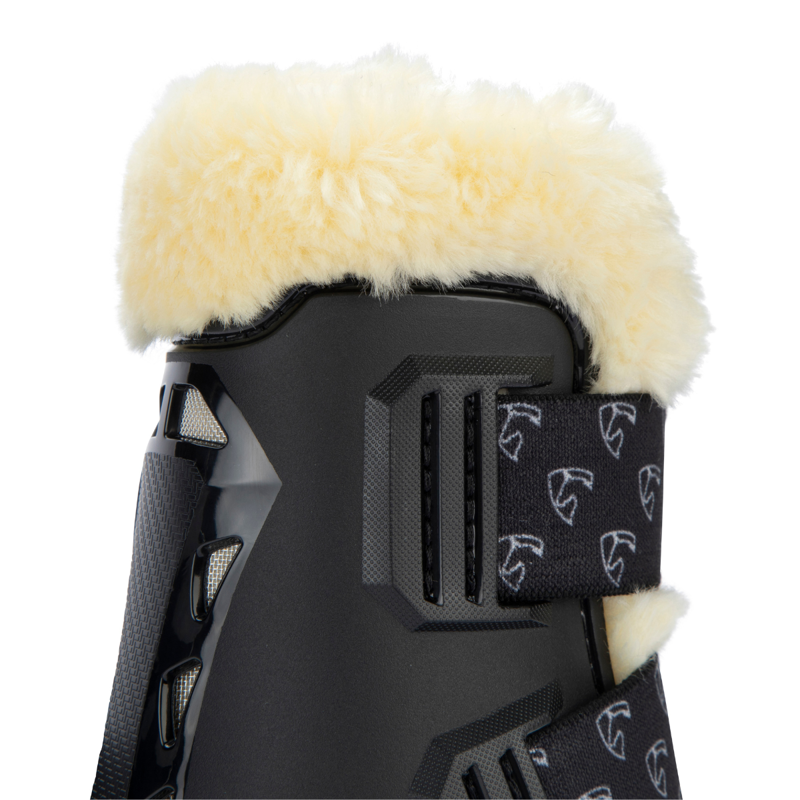 Shires ARMA Carbon Pro SupaFleece Fetlock Boots - Black-5