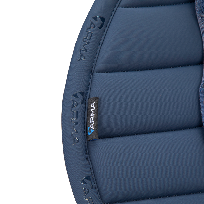 Shires ARMA Elegance 2.0 Jump Saddlecloth - Navy-3