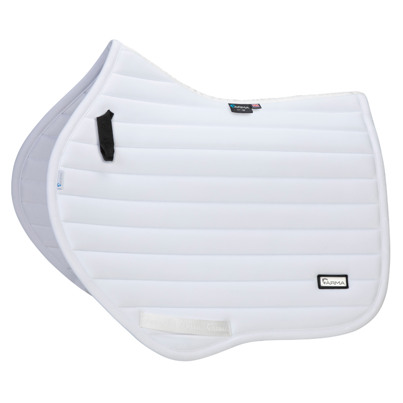 Shires ARMA Elegance 2.0 Jump Saddlecloth - White