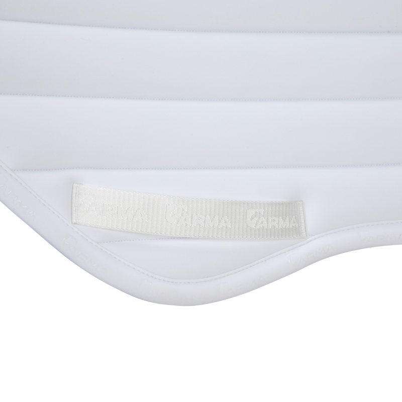 Shires ARMA Elegance 2.0 Jump Saddlecloth - White-4