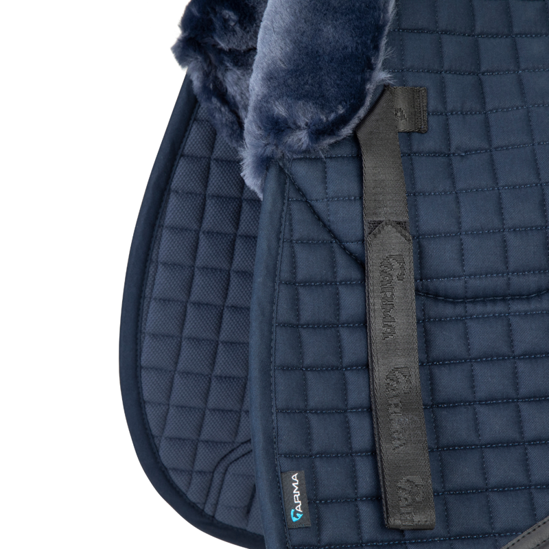 Shires ARMA SupaFleece Numnah - Navy-3