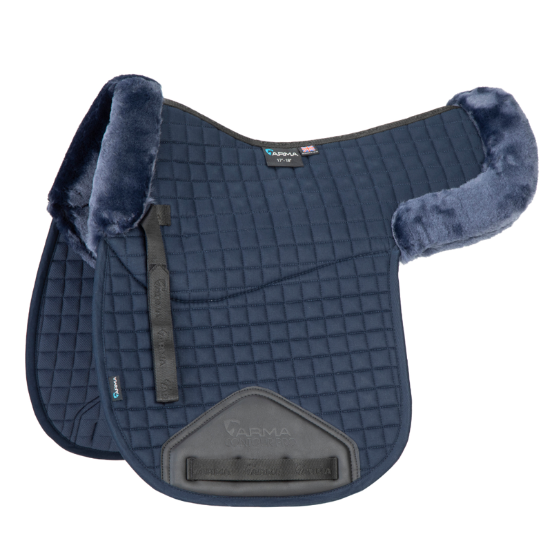Shires ARMA SupaFleece Numnah - Navy