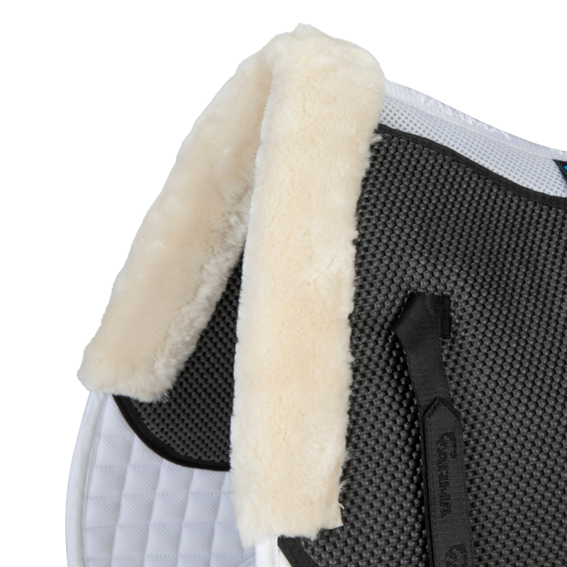 Shires ARMA Soft Grip Numnah - White-1