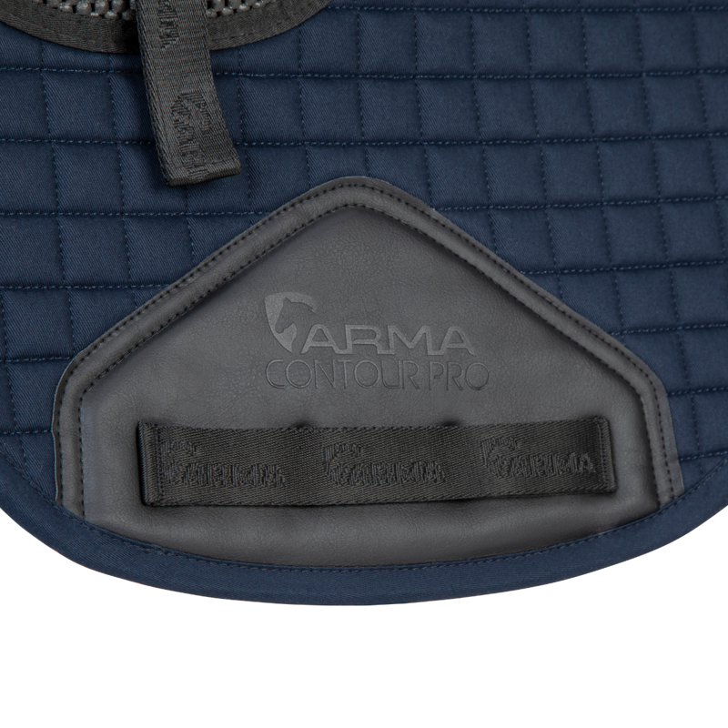 Shires ARMA Soft Grip Numnah - Navy-4