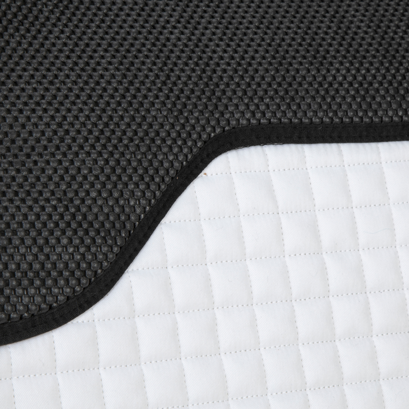 Shires ARMA Soft Grip Saddlecloth - White-5