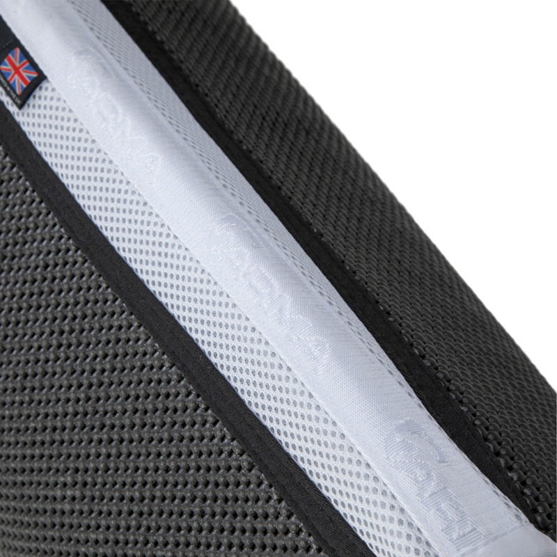 Shires ARMA Soft Grip Saddlecloth - White-6