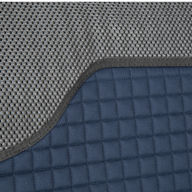 Shires ARMA Soft Grip Saddlecloth - Navy-2