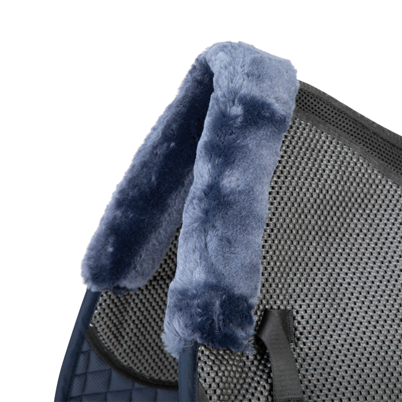 Shires ARMA Soft Grip Saddlecloth - Navy-4
