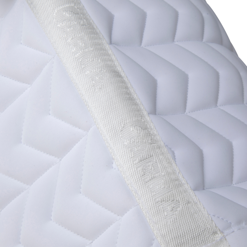 Shires ARMA Elegance 3.0 Jump Saddlecloth - White-3