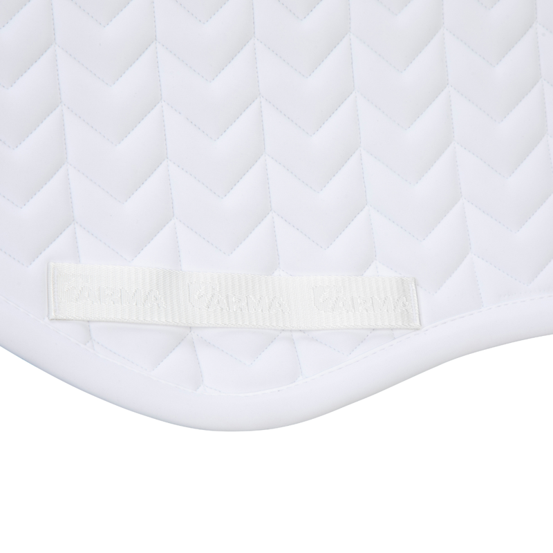 Shires ARMA Elegance 3.0 Jump Saddlecloth - White-5