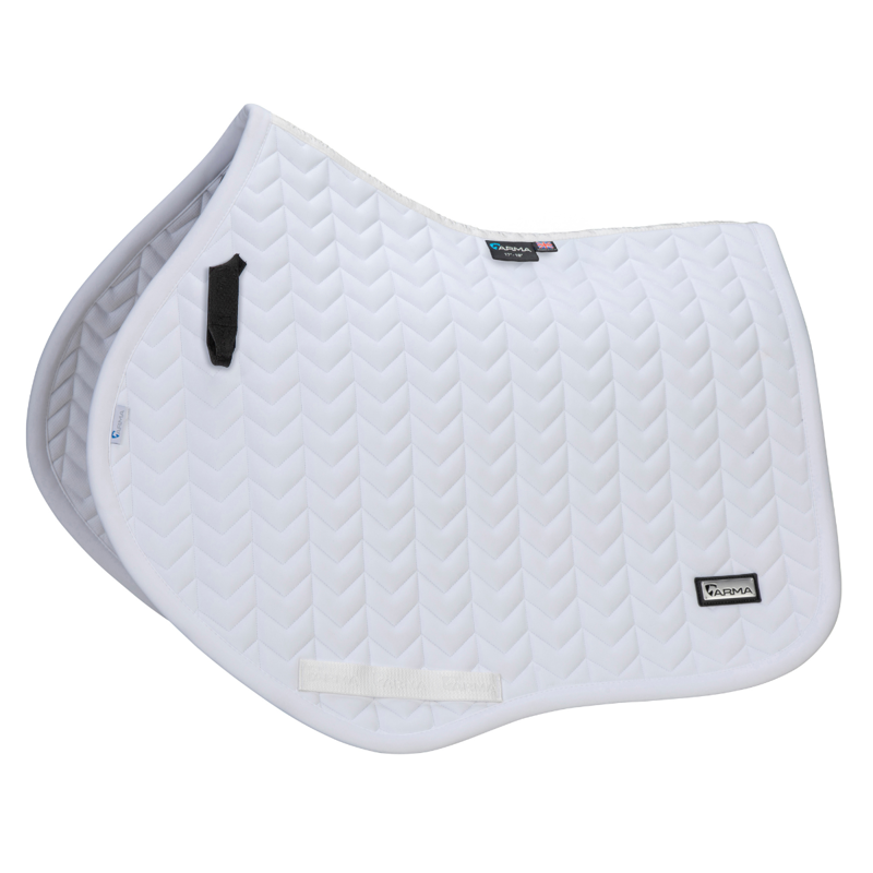 Shires ARMA Elegance 3.0 Jump Saddlecloth - White