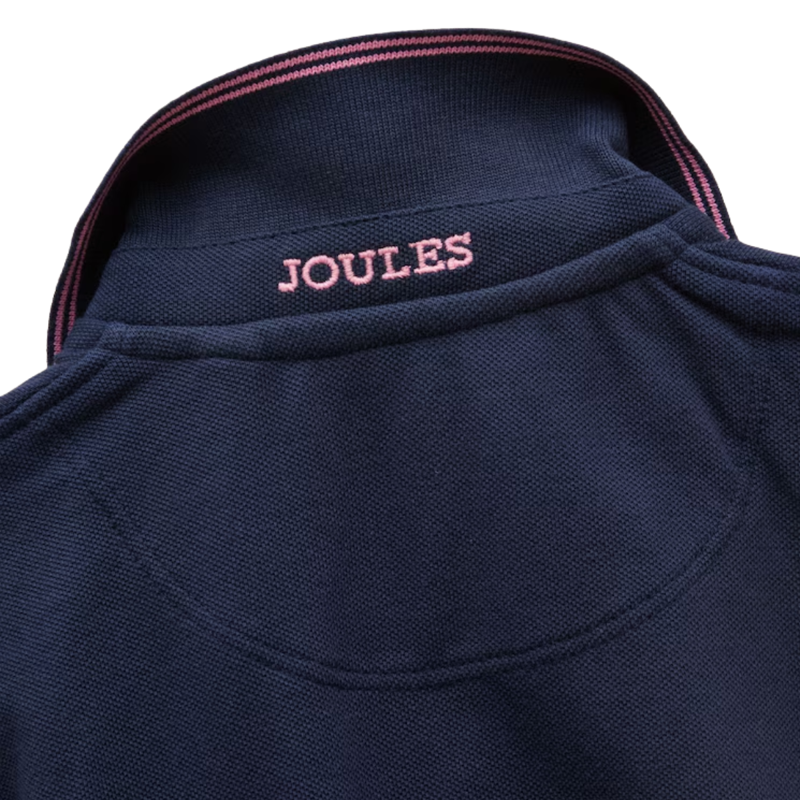 Joules Boys' Woody Polo Shirt - Navy Blue-4