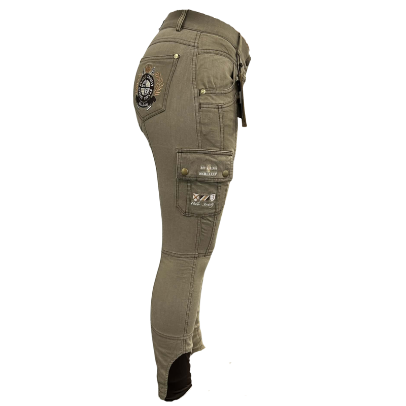 HV Polo Tasho Ladies Breeches - Denim Taupe