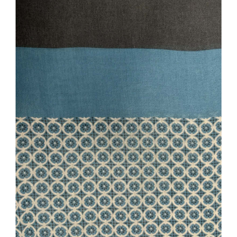 HV Polo Soviety Nevina Geometric Ladies Scarf - Lago Blue-4