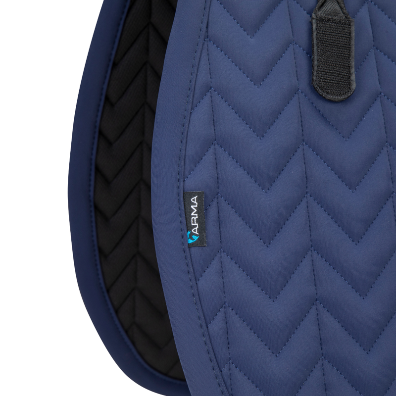 Shires ARMA Elegance 3.0 GP Saddlecloth - Navy-3