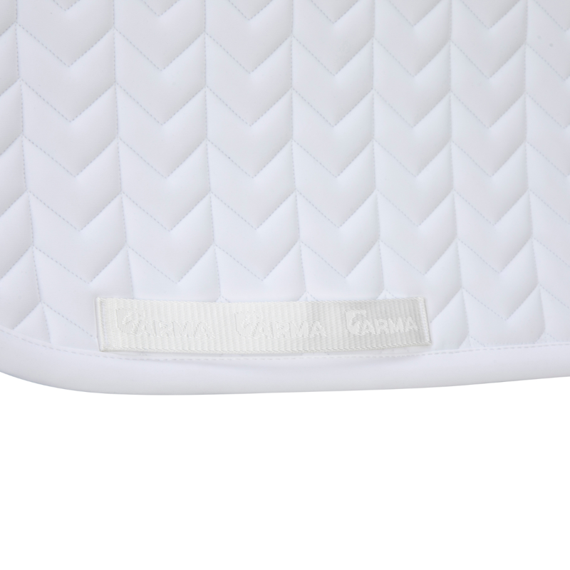 Shires ARMA Elegance 3.0 GP Saddlecloth - White-4