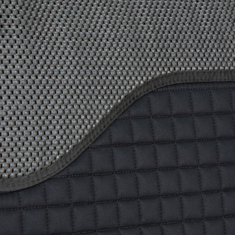 Shires ARMA Soft Grip Jump Saddlecloth - Black-2
