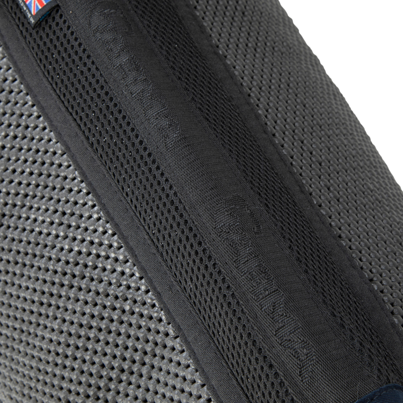 Shires ARMA Soft Grip Jump Saddlecloth - Navy-2