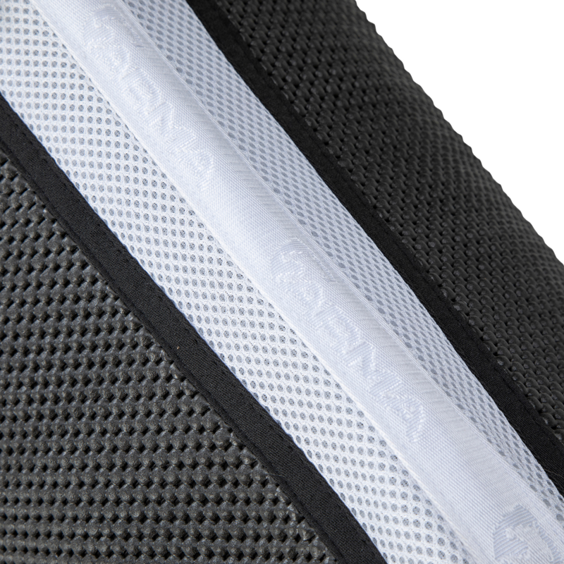 Shires ARMA Soft Grip Jump Saddlecloth - White-4