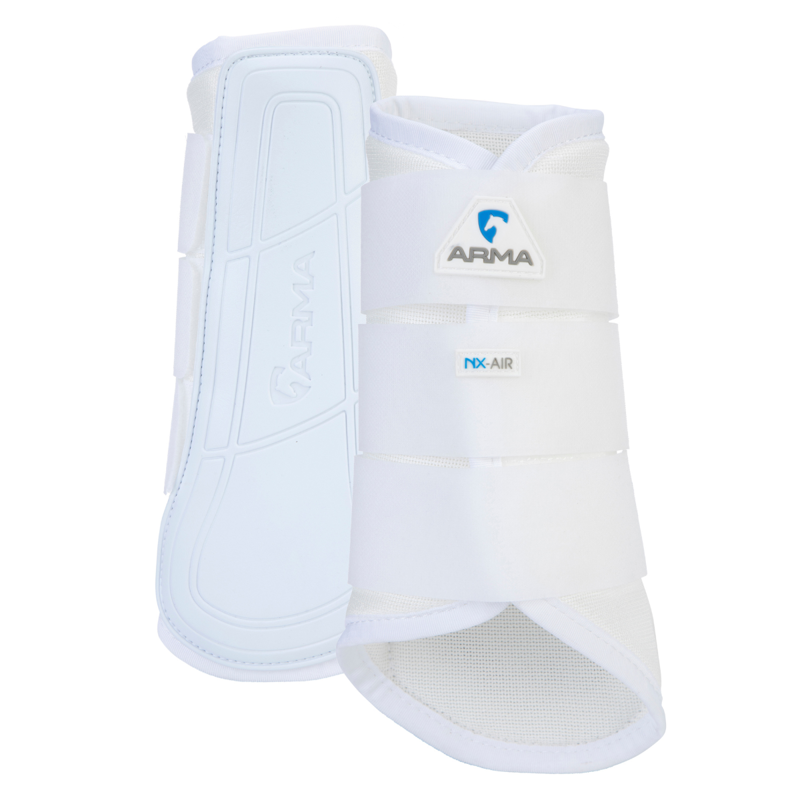 Shires ARMA NX-AIR Brushing Boots - White