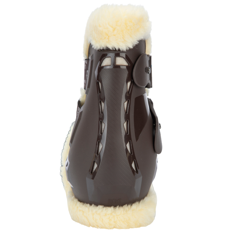 Shires ARMA Carbon Pro SupaFleece Fetlock Boots - Brown-1