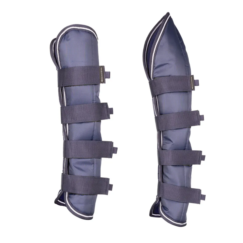 Hy Equestrian Economy Travel Boots - Navy-3
