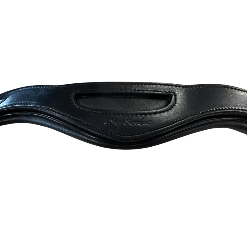 PS of Sweden Headpiece Double Relief With Patent Piping - Black-1