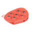 Hy Equestrian Rubber Massage Mitt - Red