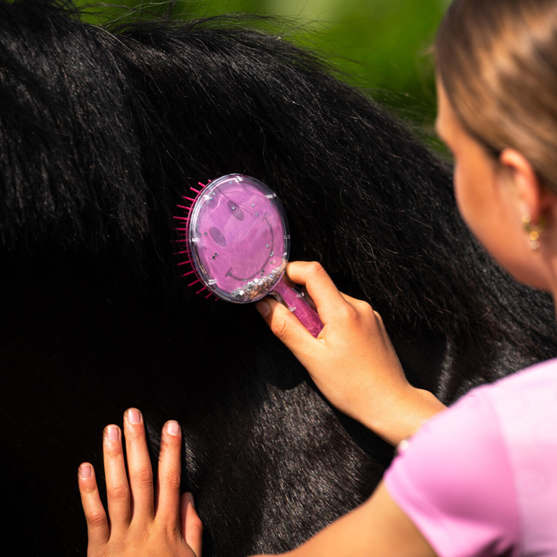 QHP Rosalynn Mane and Tail Comb - Cheery Pink-2