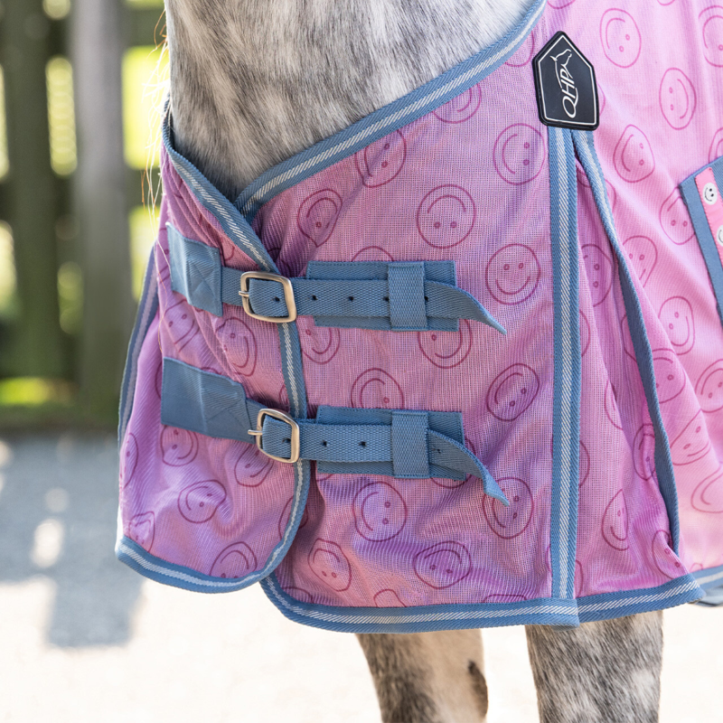 QHP Rosalynn Fly Sheet - Pink/Blue-2