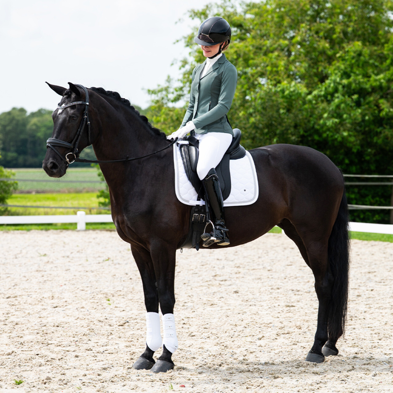 QHP Ladies Novèn Competition Jacket - Palm Green-8