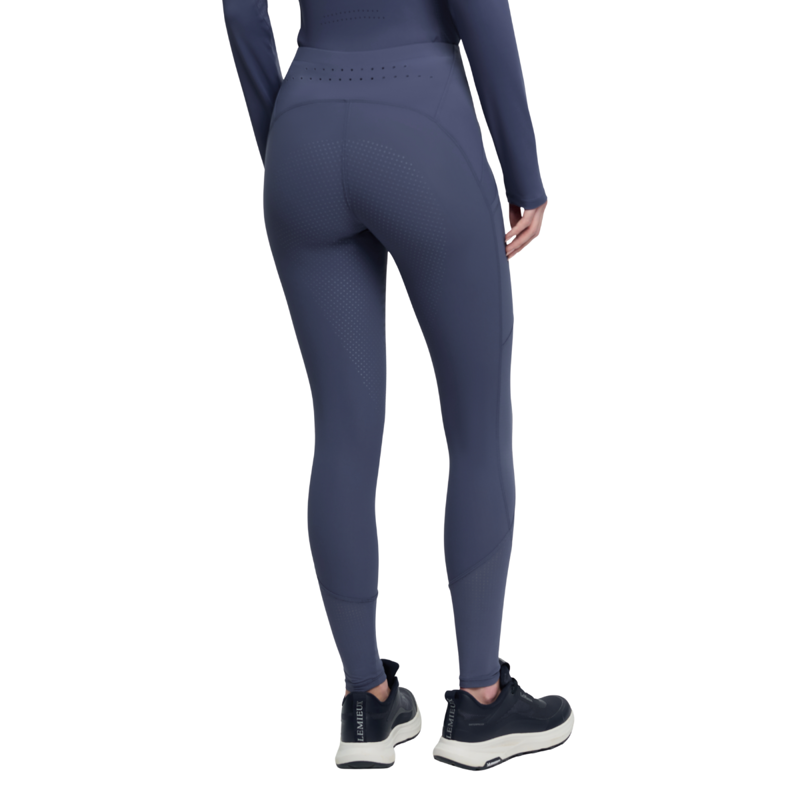 LeMieux Ladies Airflow Full Seat Pull On Breeches - Shadow-1