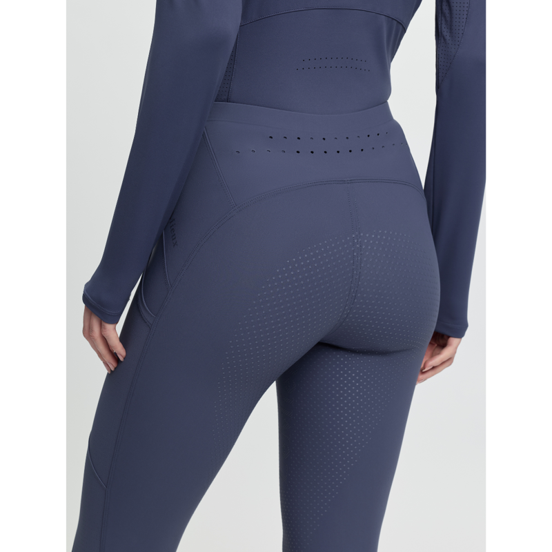 LeMieux Ladies Airflow Full Seat Pull On Breeches - Shadow-2