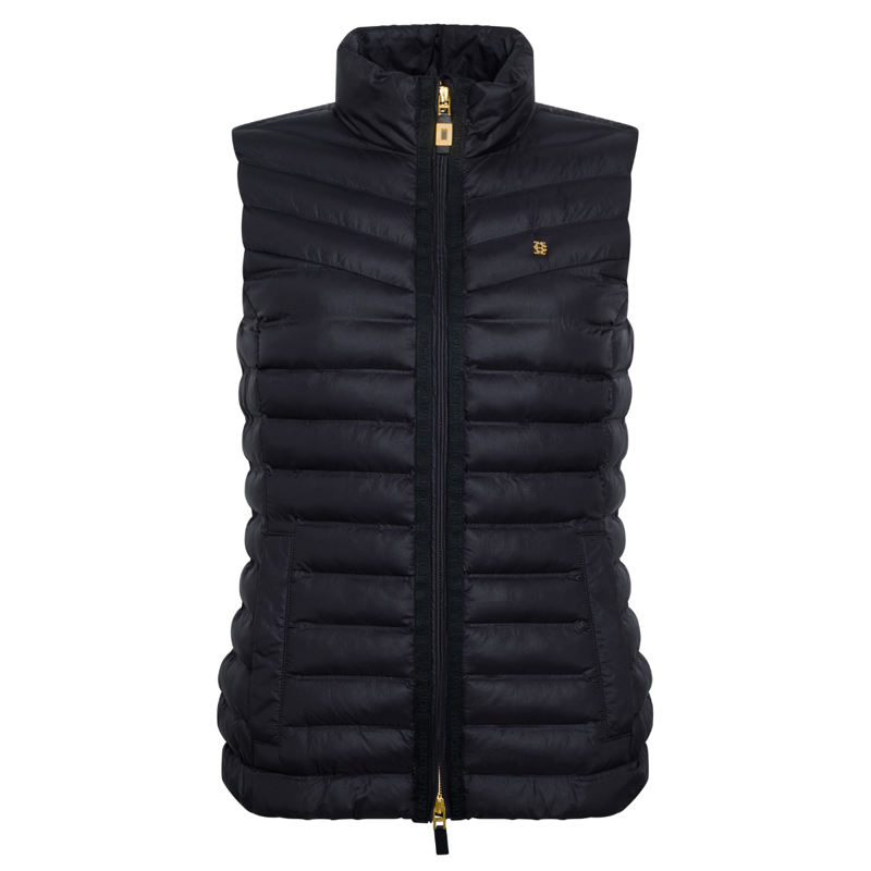 Holland Cooper Lightweight Puffer Gilet - Ink Navy-7