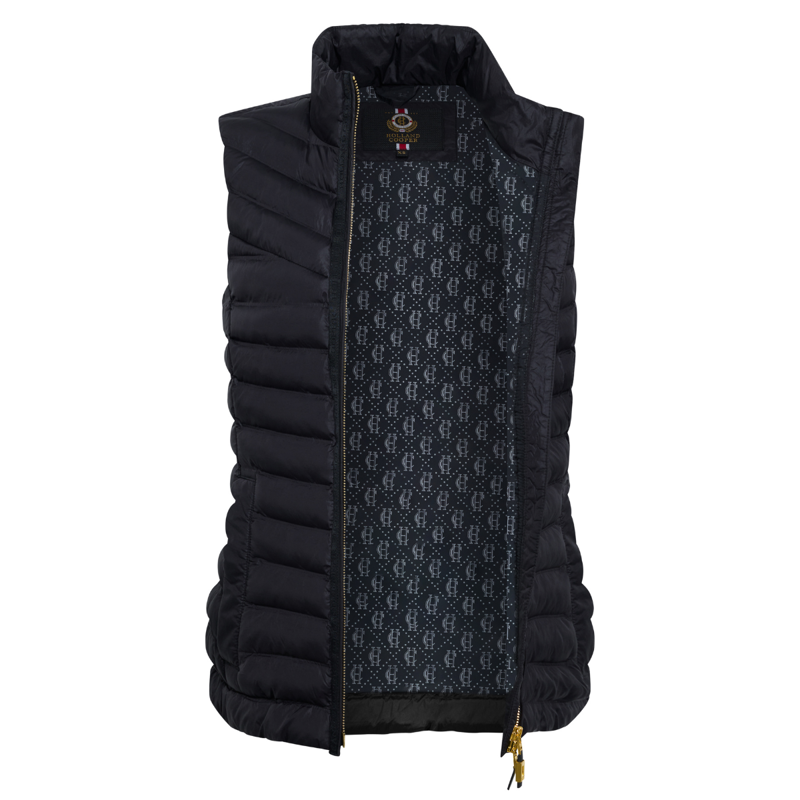 Holland Cooper Lightweight Puffer Gilet - Ink Navy-8