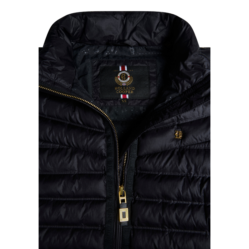 Holland Cooper Lightweight Puffer Gilet - Ink Navy-9