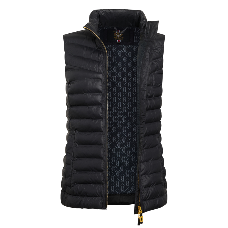 Holland Cooper Lightweight Puffer Gilet - Black-5