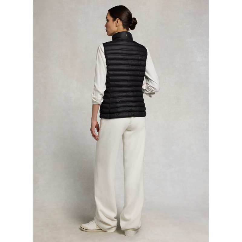 Holland Cooper Lightweight Puffer Gilet - Black-3