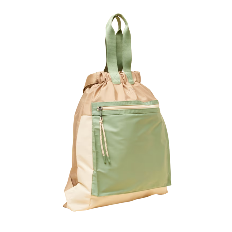 Joules Ladies Peplow Bag - Green Ecru-2