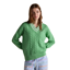 Joules Ladies Dibly Cable Knit Cricket Jumper - Green
