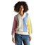 Joules Ladies' Dibly Cable Knit Cricket Jumper - Multi Stripe