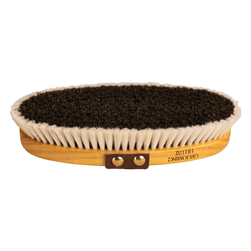 Grooming Deluxe Overall Brush Shine Medium with Horse and Goat Hair