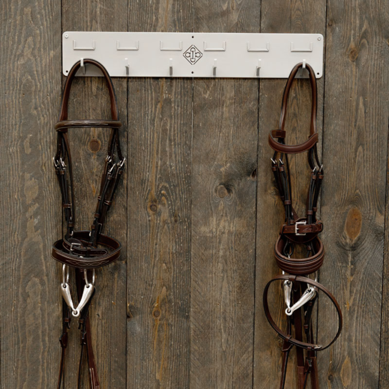 Grooming Deluxe Bridle Hanger 6 Hooks and Name Tags-1