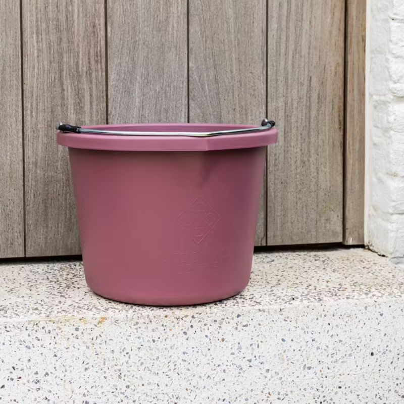 Grooming Deluxe Water Bucket 12L - Old Rose-2