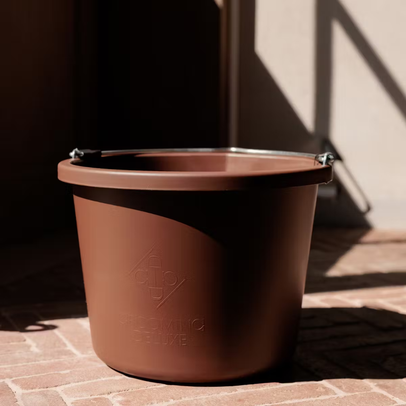 Grooming Deluxe Water Bucket 12L - Brown-2
