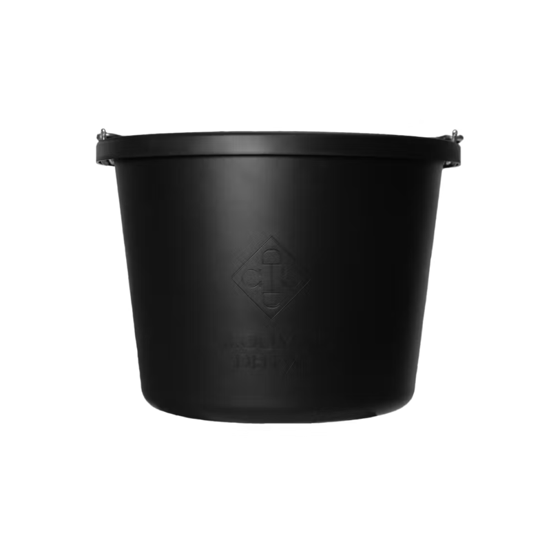 Grooming Deluxe Water Bucket 12L - Black
