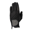 Elevate Glitter Flex Mesh Riding Gloves by Hy Equestrian - Black