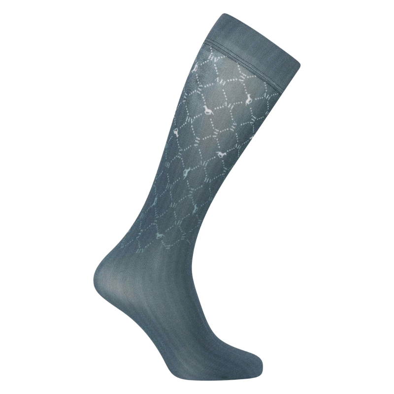 HV Polo Welmoed Shine Socks - Deep Sea Blue