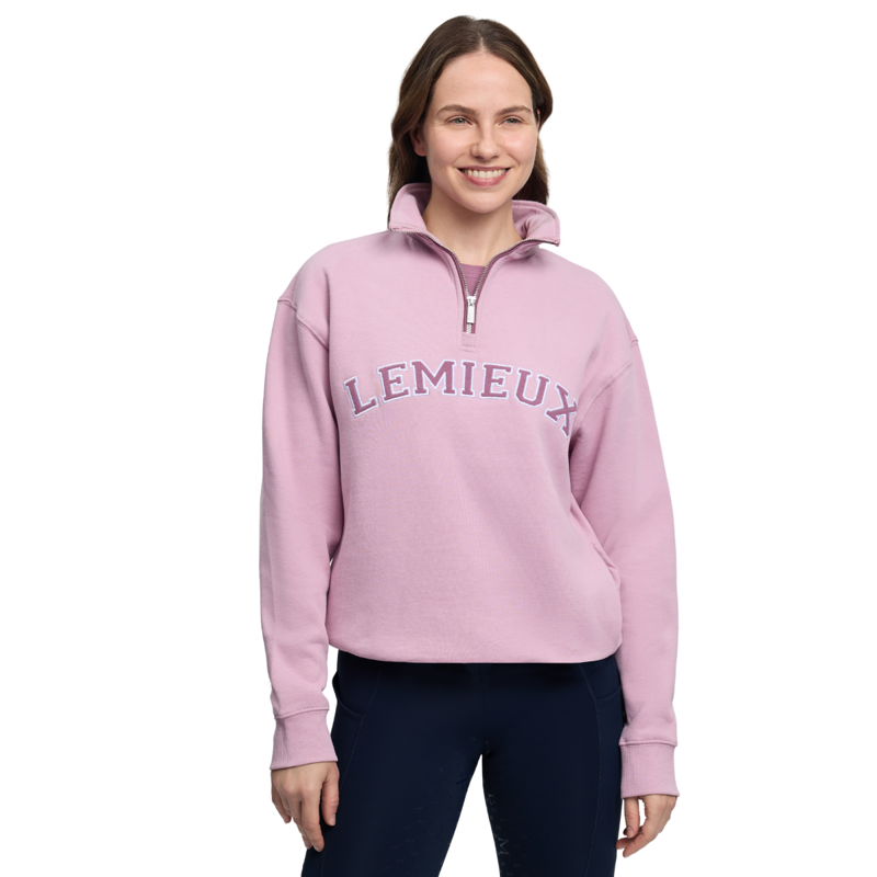 LeMieux Kelsie Quarter Neck Sweat - Fondant-1